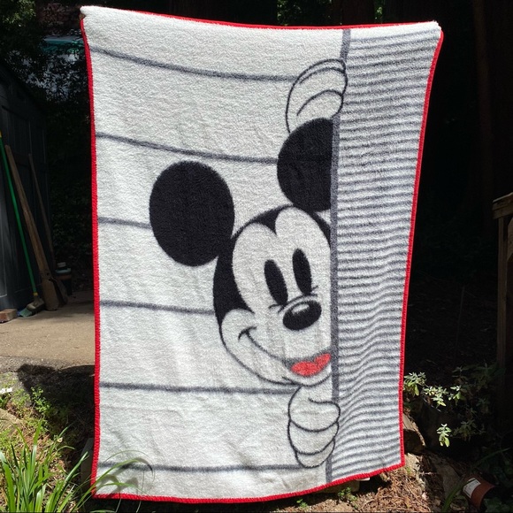 Vintage Bedding Vintage Biederlack Disney Mickey Mouse Throw